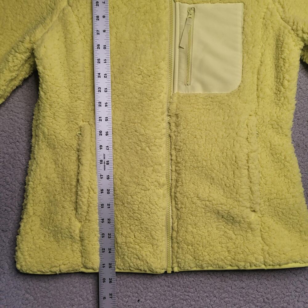 Amazon Essentials Jacket Yellow Neon Medium Fleec… - image 7